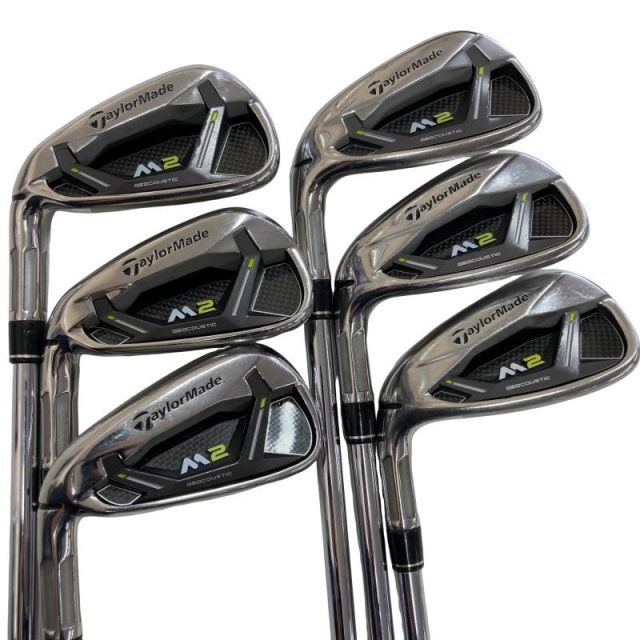 中古】 テーラーメイド M2(2017) 6S レフティ アイアンセット IR RE-AX