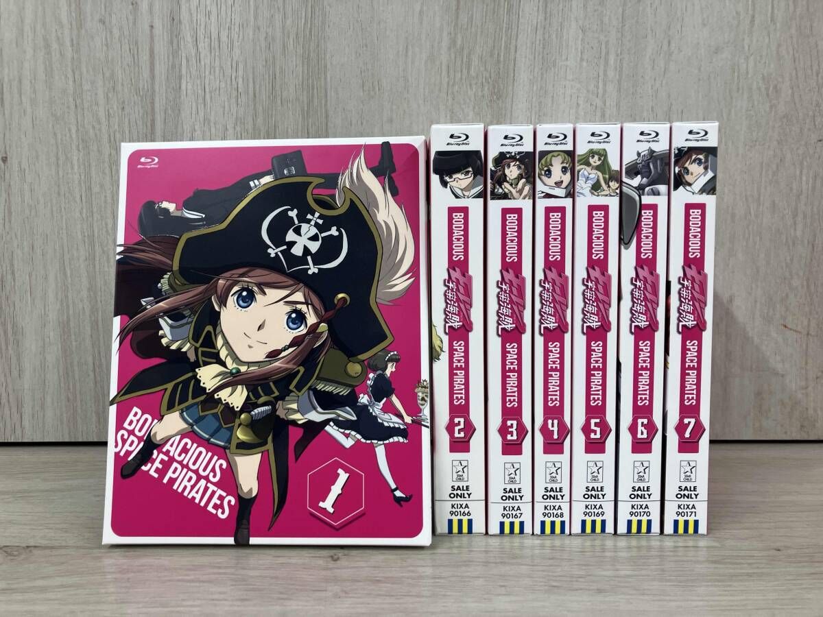 全7巻セット]モｰレツ宇宙海賊 1~7(初回限定版)(Blu-ray Disc) - メルカリ