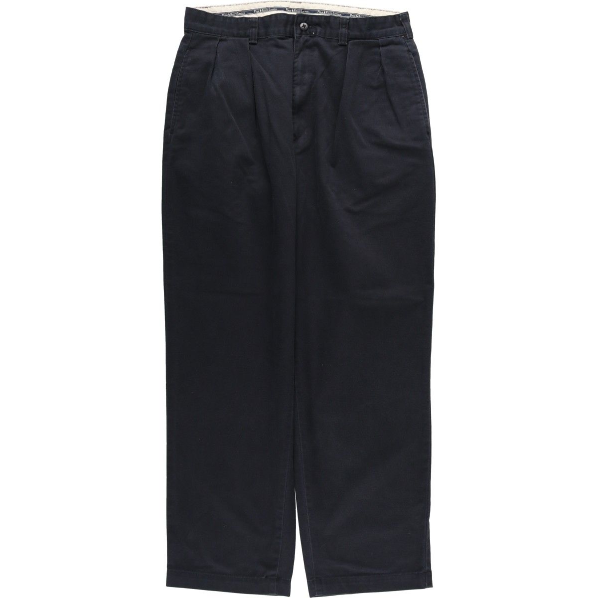 古着 ラルフローレン Ralph Lauren POLO ツータック チノパンツ メンズw 32相当 eaa 605847