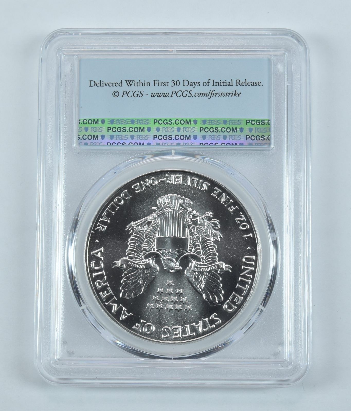 1990年 アメリカン シルバー イーグル ファースト ストライク MS69