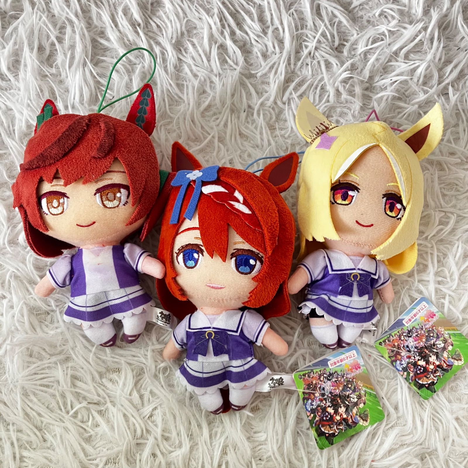 ウマ娘 通常ぬいぐるみ 3点セット プリティーダービー vol.7 スーパー 