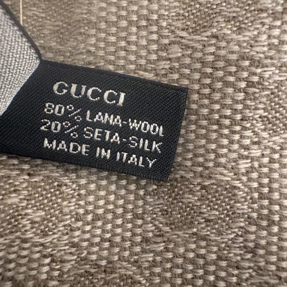 GUCCI(グッチ) GG柄 シェリーライン ストール ウール/シルク混 - メルカリ