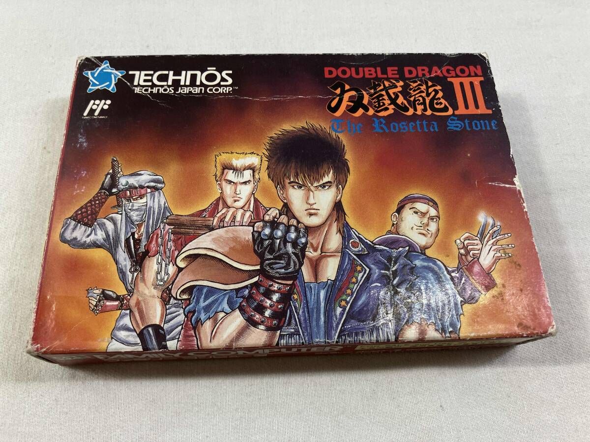 ファミコン 双戴龍(ダブルドラゴン)3 TJC-ZW - メルカリ