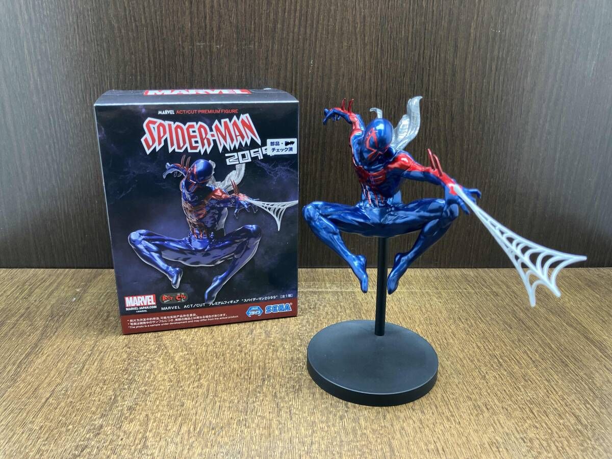セガ スパイダｰマン2099 ACT/CUT プレミアムフィギュア スパイダｰマン