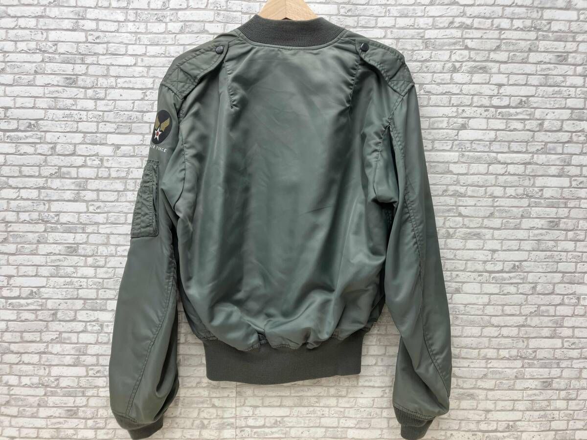 【美品】【Mサイズ】【MAC HOPE】【N-2B】【カーキ】フライトジャケット H.M.HOPE社製 L-2B フライトジャケット ミリタリー サイズL カーキ