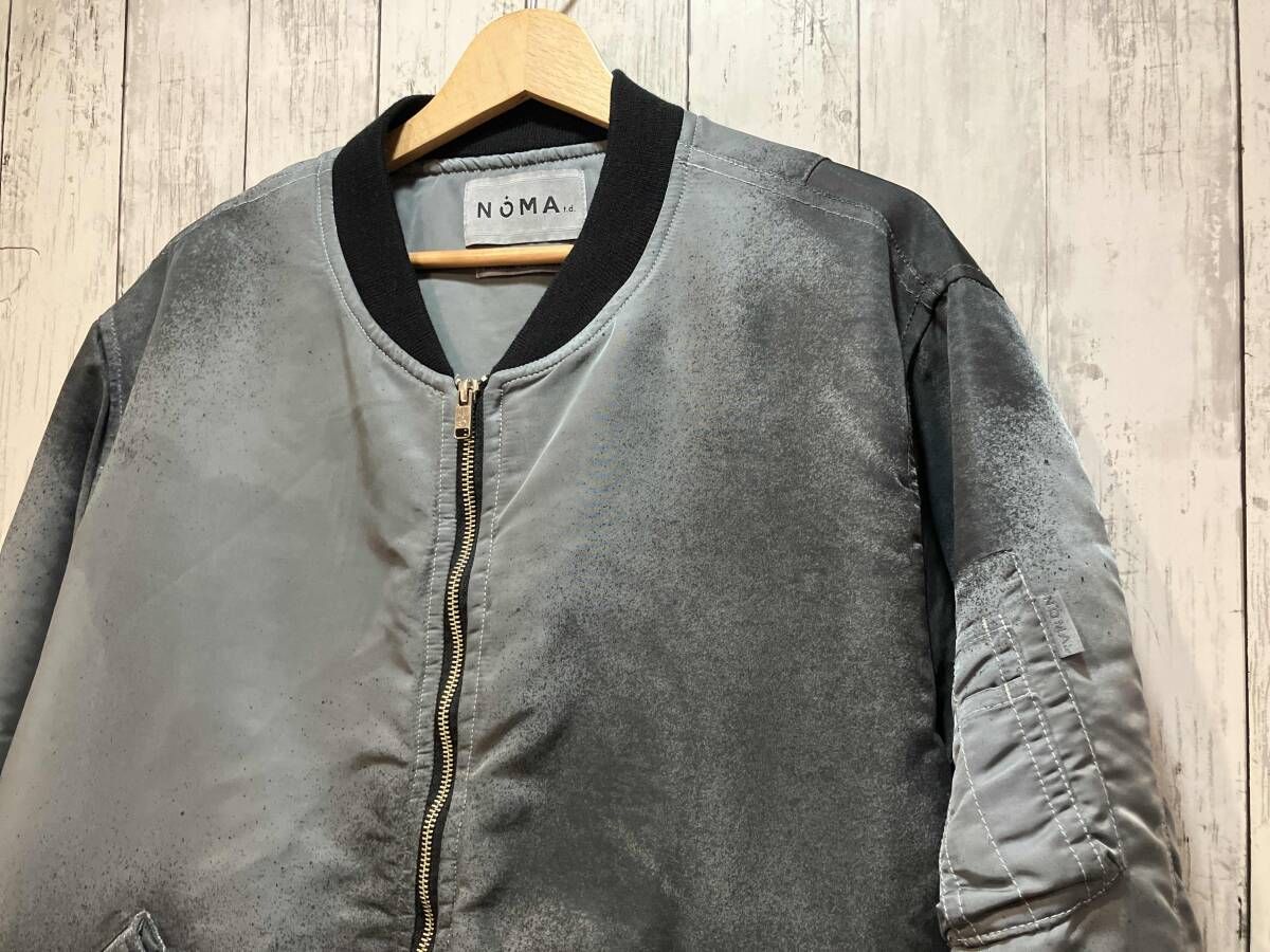 24AW EXCLUSIVE【NOMA t.d./ノーマティーディー】フライトジャケット 