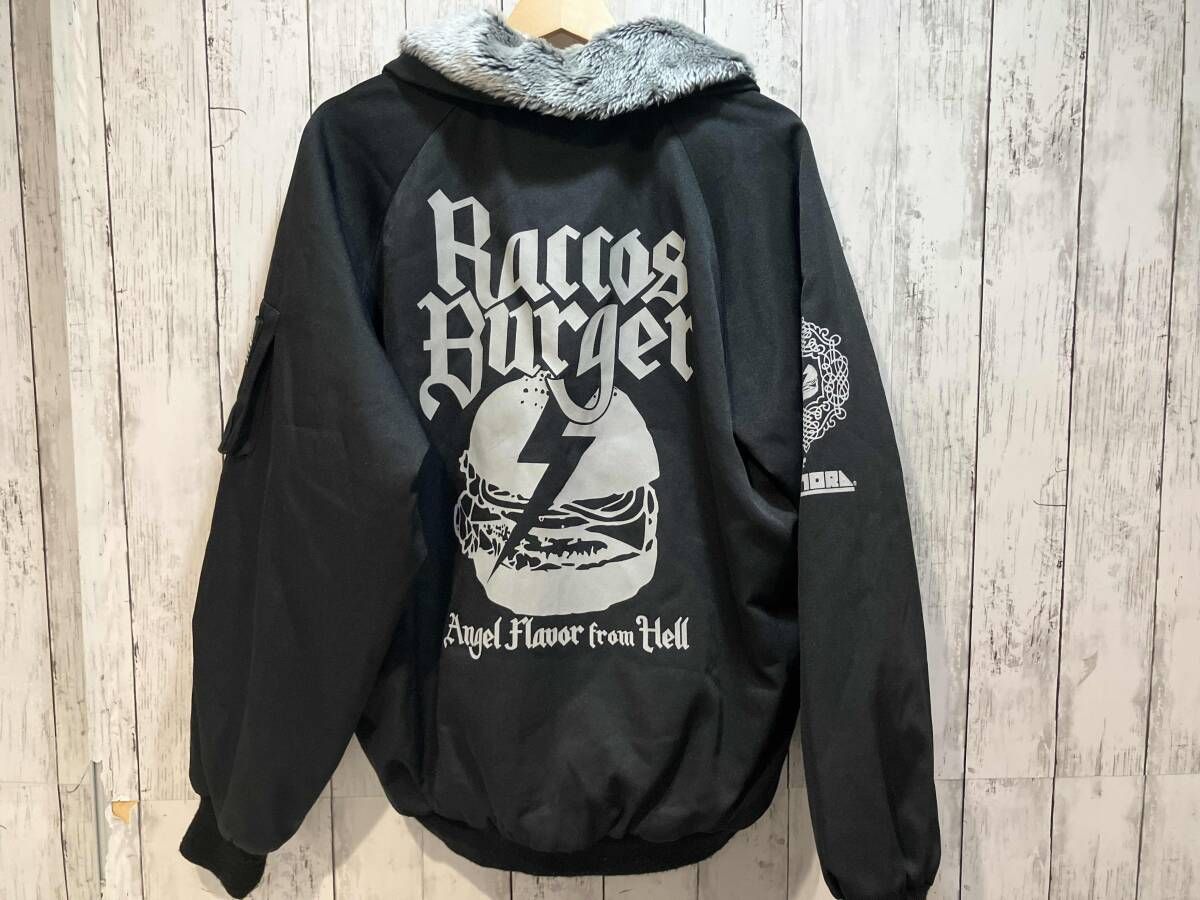 寅壱 ラコスバーガー BURGER × burger 受注商品 RACCOS BURGER 寅壱 L 