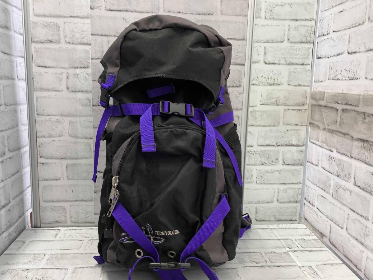 LIB TECH/リュックサック/ブラック×パープル/テクノロジー