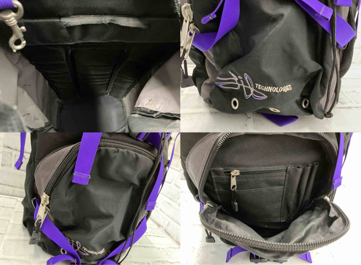 LIB TECH/リュックサック/ブラック×パープル/テクノロジー