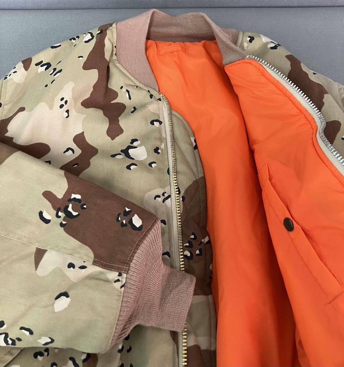 Corinth MFG コリンズ MA-1 フライトジャケット メンズ XL デザート