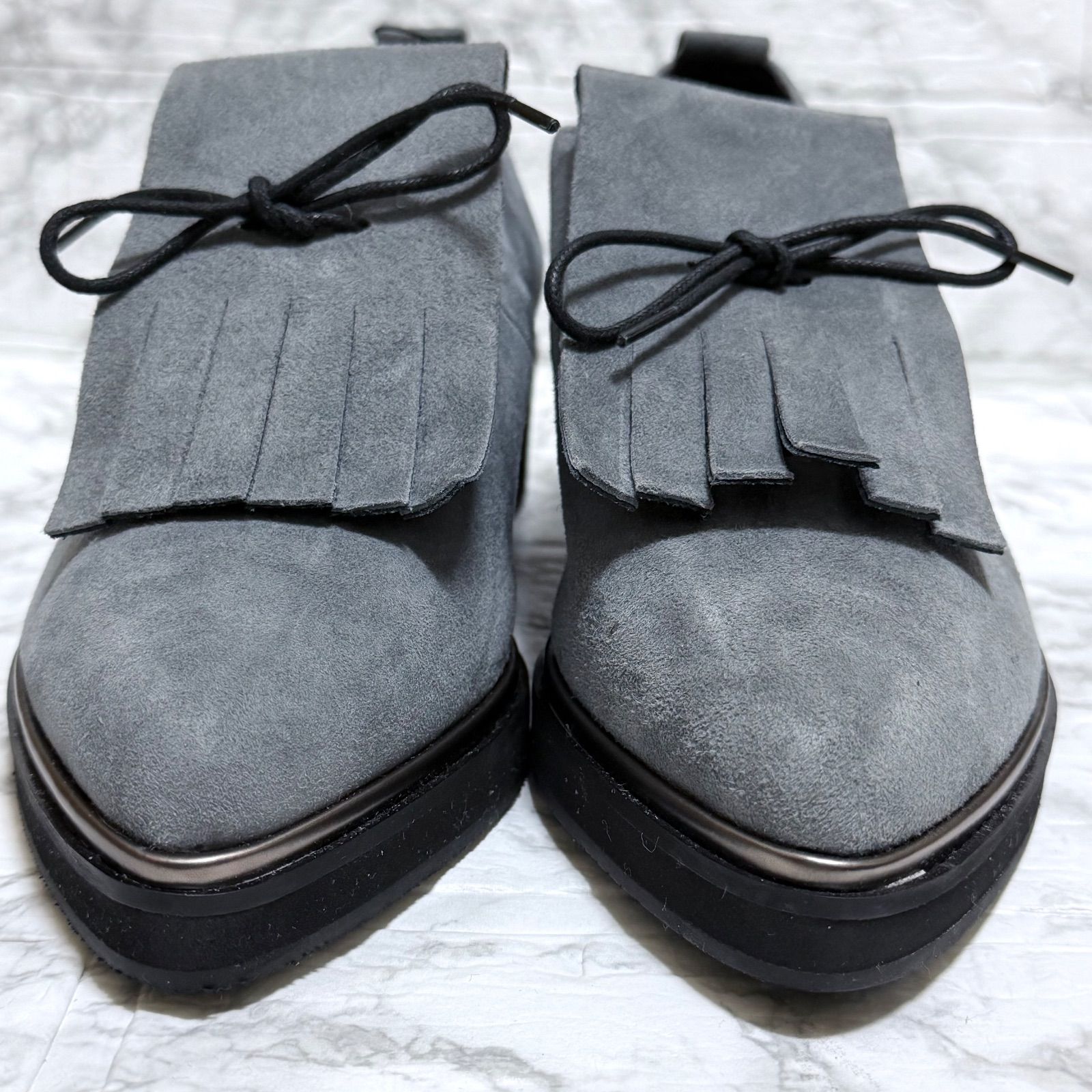 未使用品】FABIO RUSCONI キルトローファー 36 ファビオルスコーニ