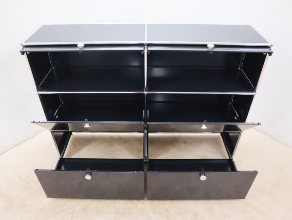 美品/USMハラー/haller/キャビネット/シェルフ/グラファイトブラック 美品/USMハラー/haller/キャビネット/シェルフ/グラファイトブラック