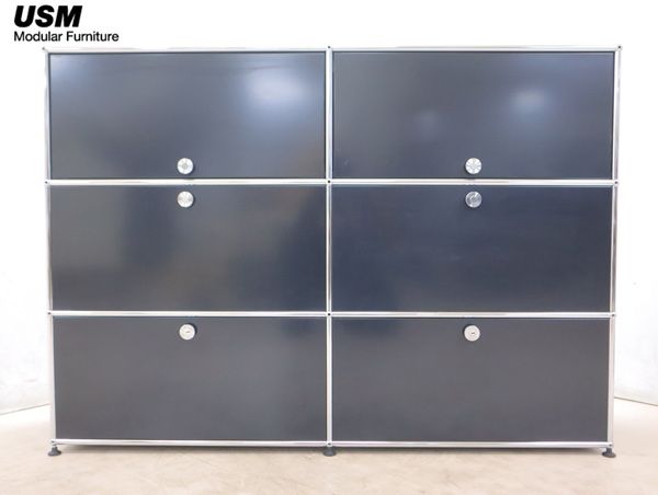 ◇展示品◇ USM Haller System USMハラーシステム 2列3段 キャビネット