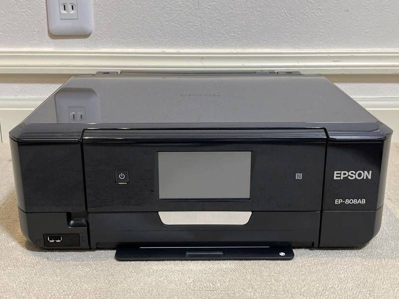 EPSON EP-808AB インクジェットプリンター 複合機 16年製 - メルカリ