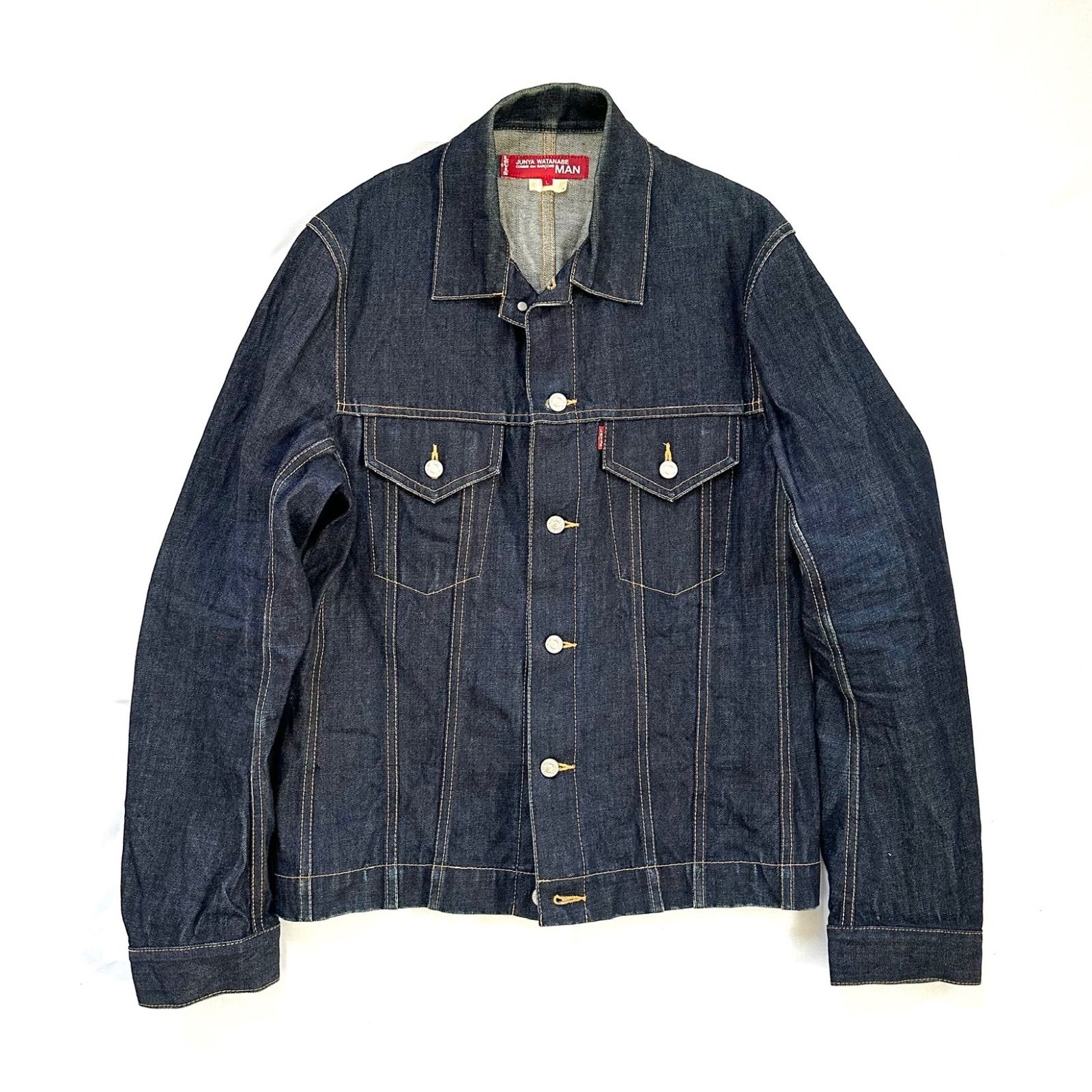 Levi's Junya Watanabe MAN デニムジャケット L E】JUNYA WATANABE MAN COMME des GARCONS × LEVI'S Denim Jacket