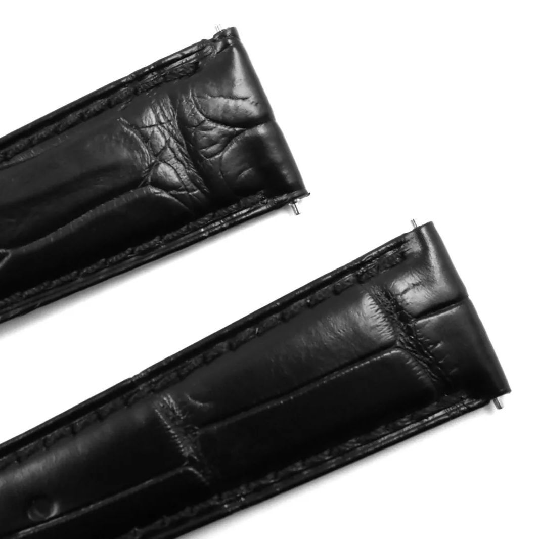 20mm-18mm】N（新品）本クロコダイル ベルト 本革 レザー - メルカリ