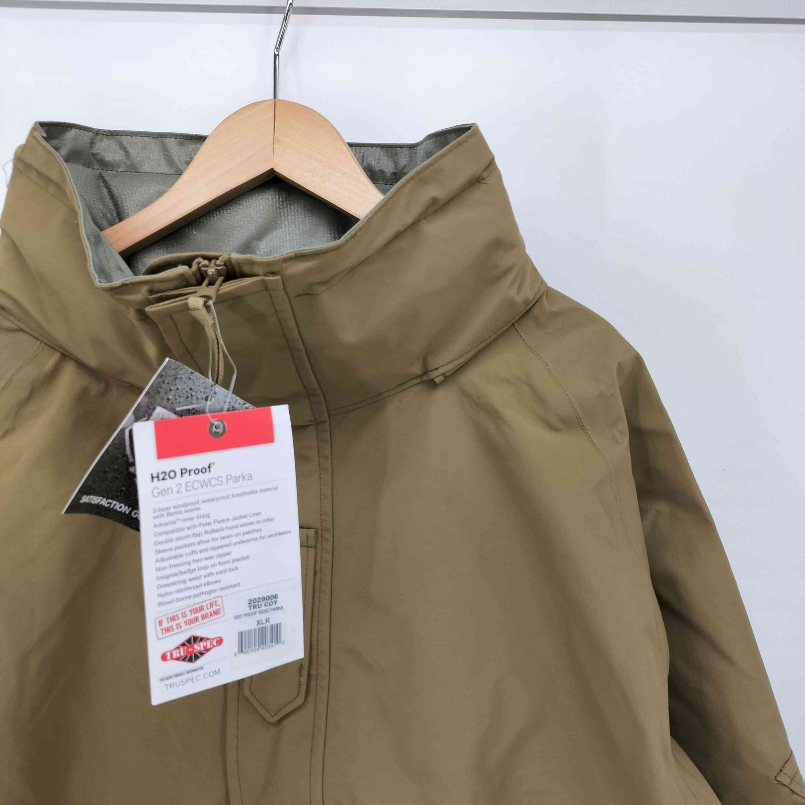 トゥルースペック TRU SPEC H2O PROOF GEN2 ECWCS PARKA メンズ import