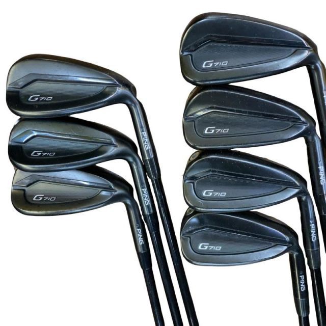 中古】 ピン G710 7S(アーコス付き) アイアンセット IR ALTA DISTANZA