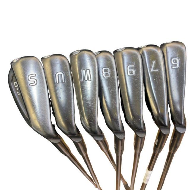 中古】 ピン G710 7S(アーコス付き) アイアンセット IR ALTA DISTANZA