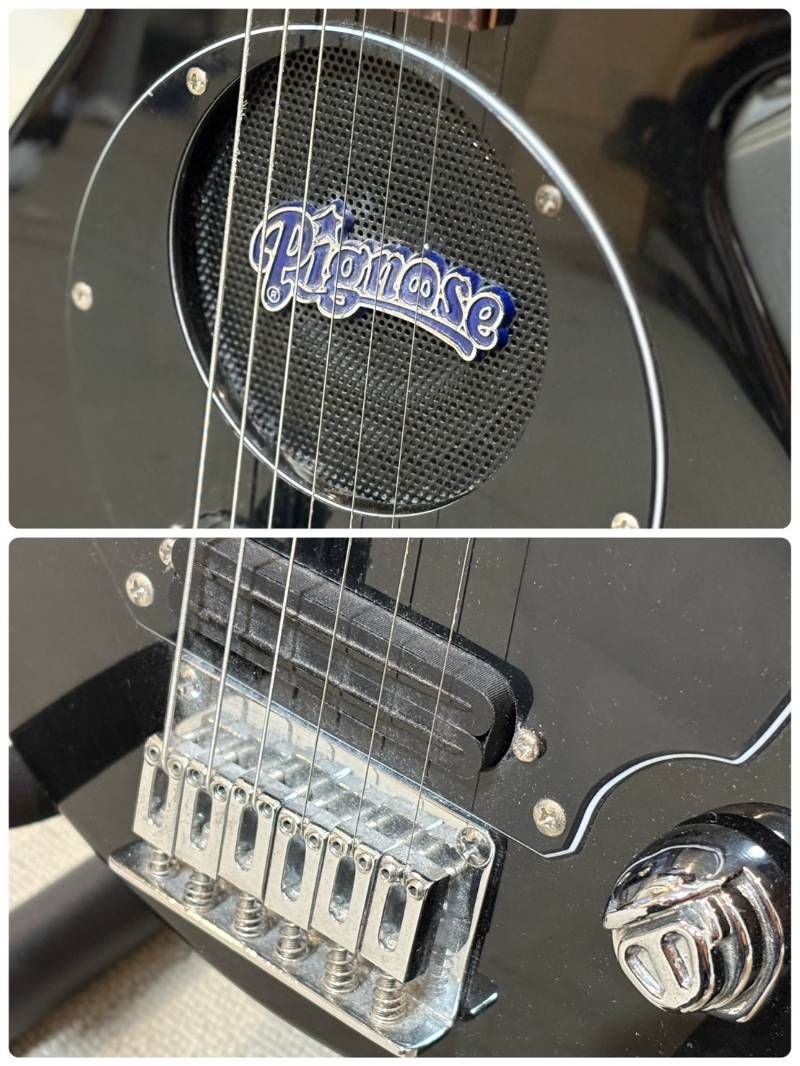 Pignose ミニエレキギター 内蔵アンプ ソフトケース付き ピグノース製