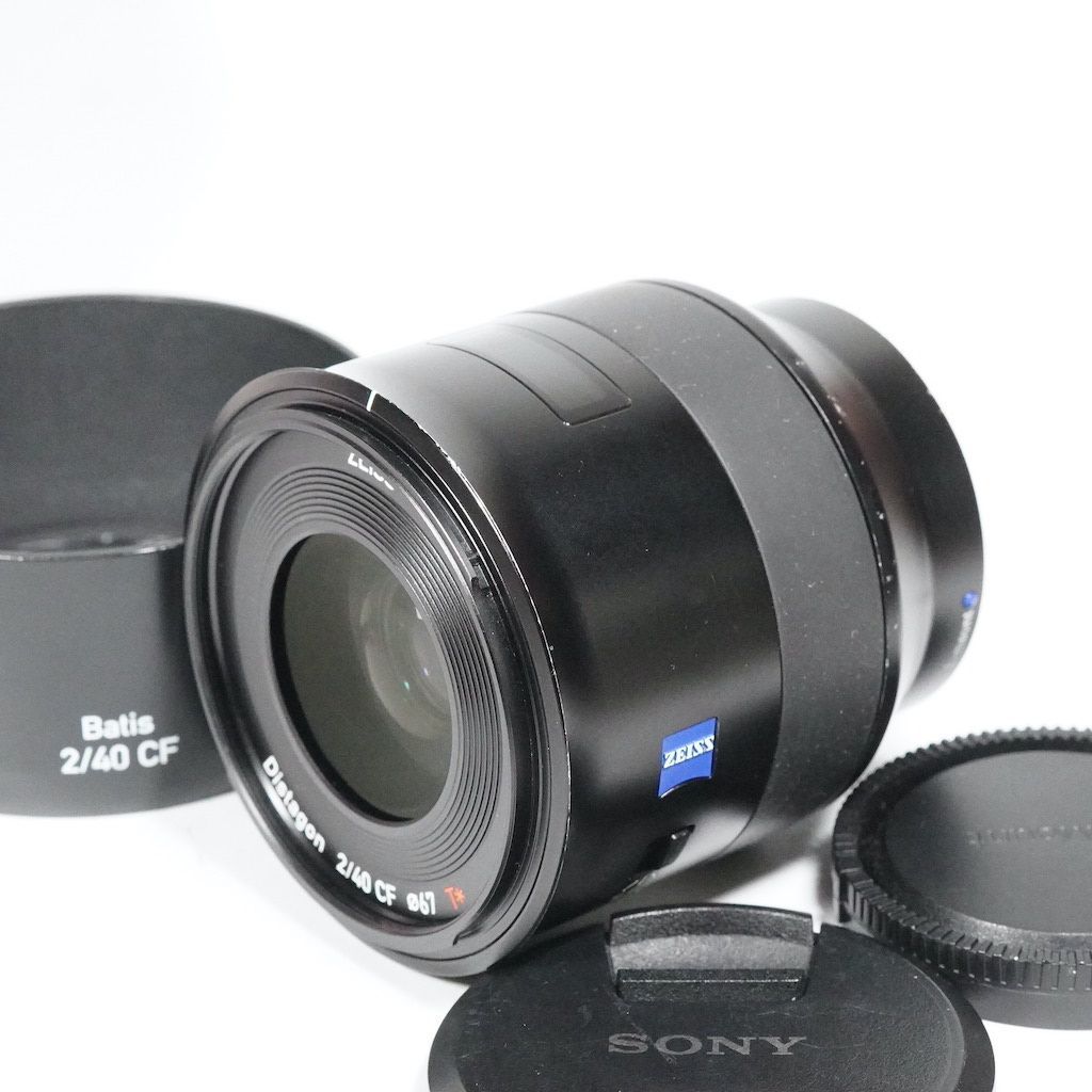 zeiss batis 40mm f2 CF SONY E（元箱付） SONYの物撮りレンズはこの1本でいいかも…。【ZEISS Batis 2/40 CF】が