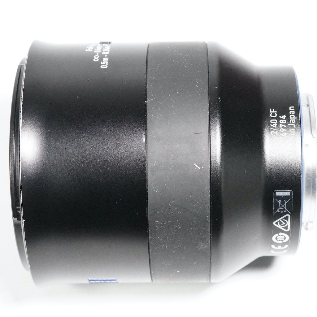 ZEISS Batis 40mm F2 CF Eマウント元箱 動作OK 返金保証 /2527 - メルカリ