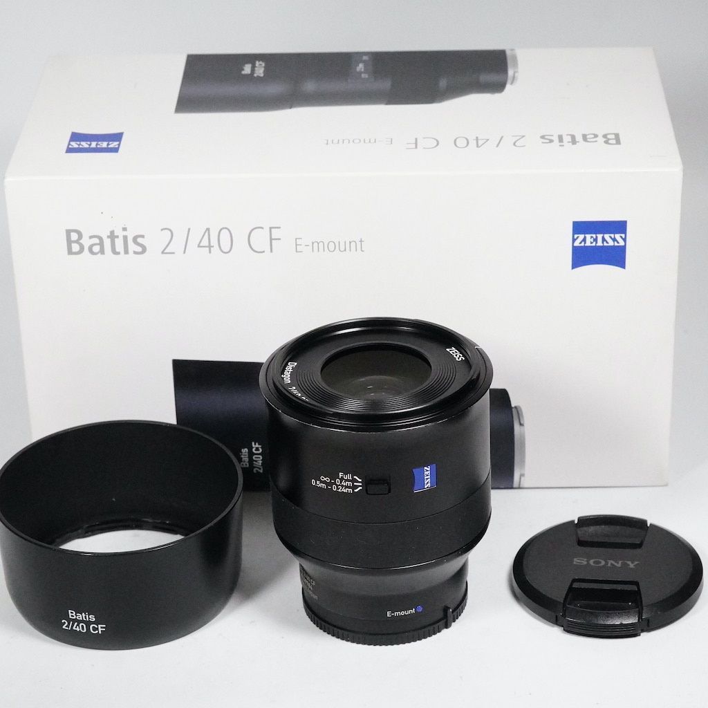 ZEISS Batis 40mm F2 CF Eマウント元箱 動作OK 返金保証 /2527 - メルカリ