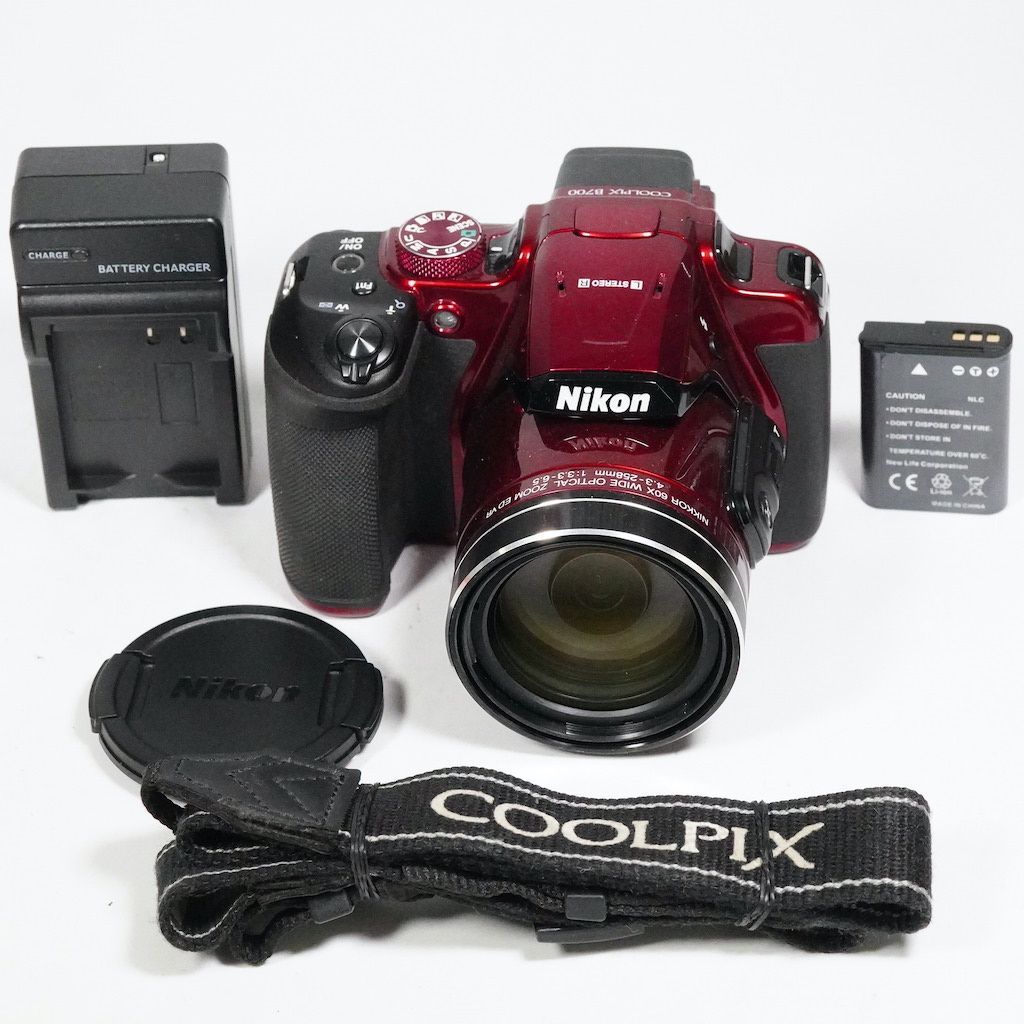 Nikon COOLPIX B700 レッド　箱無し Nikon COOLPIX B700の買取価格・買取実績 | カメラ買取の一心堂
