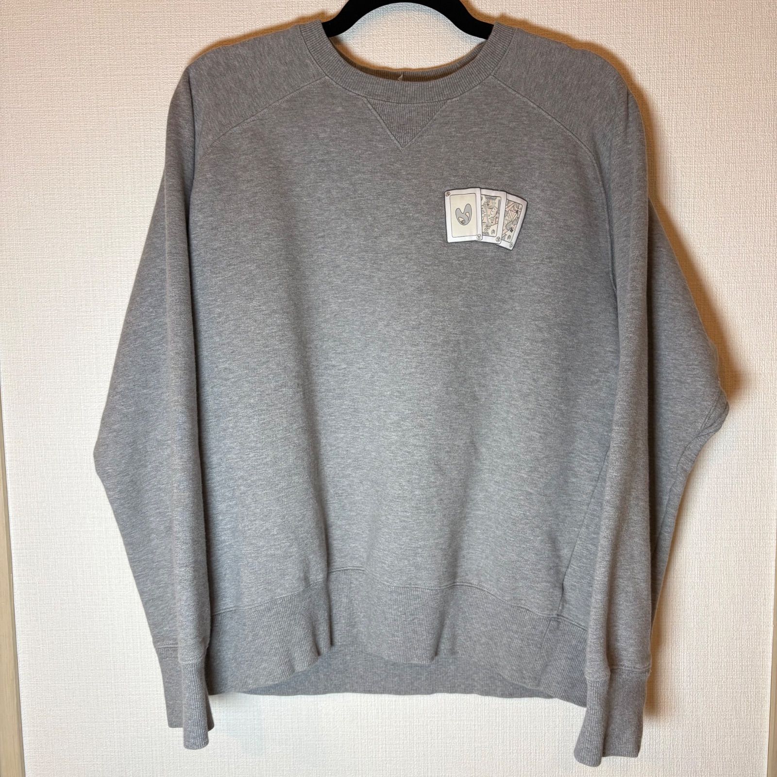 ディオール ケニーシャーフ CD刺繍ロゴ スウェット トレーナー size M ディオール 193J687A0531 ×KENNY SCHARF FS刻印 刺繍ロゴスウェット