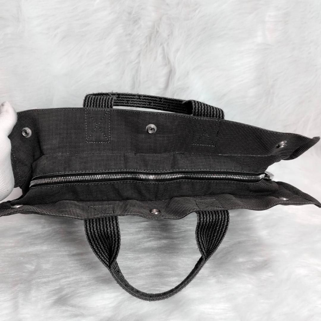 極美品】HERMES エールライン MM トートバッグ ハンドバッグ グレー