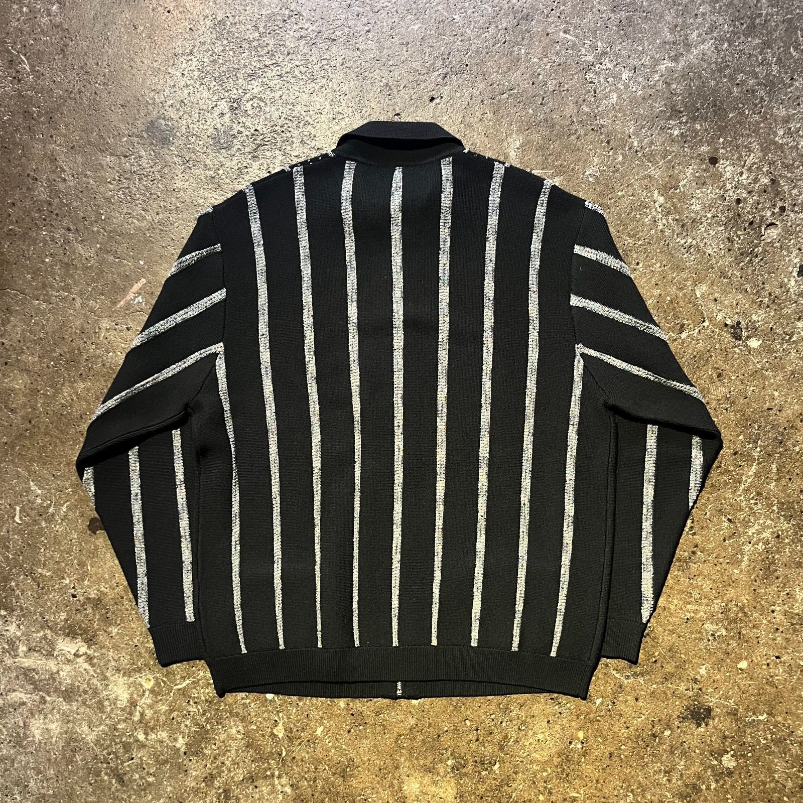 supreme Speckle Stripe Zip Up カーディガン Supreme】Speckle Stripe Zip Up Cardigan☆Pink☆24FW☆ (Supreme