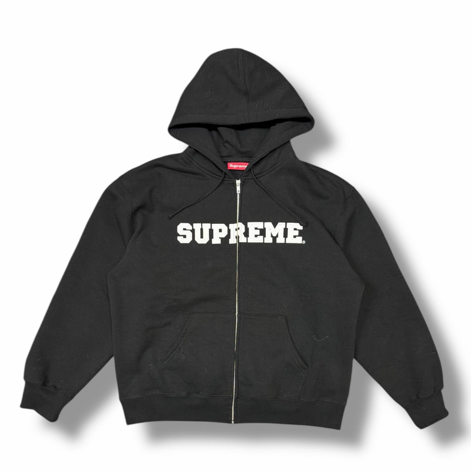 国内正規 Supreme 25SS Collegiate Applique Zip Up Hoode カレッジ 