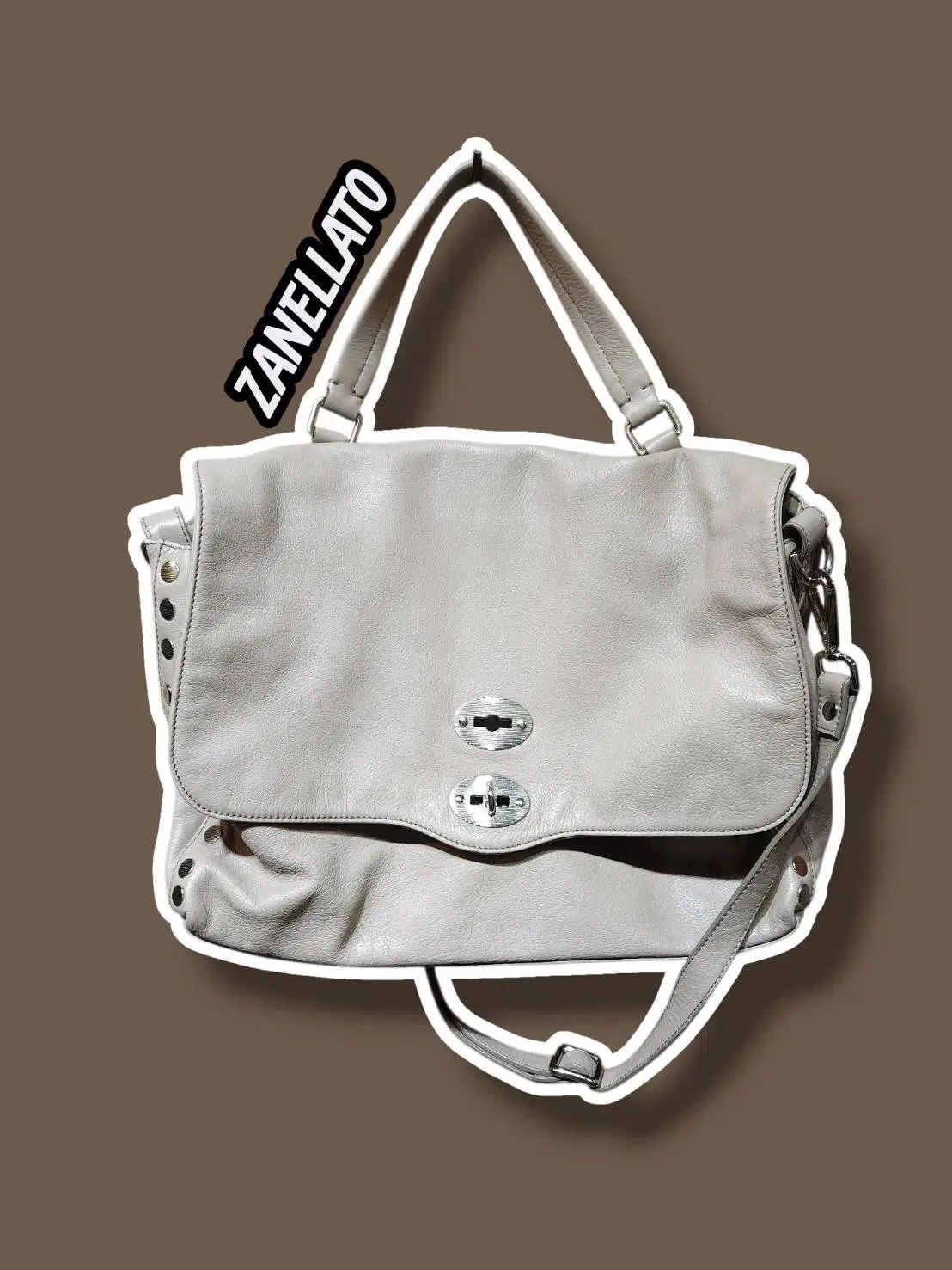 ZANELLATO ザネラート ポスティーナ ミディアム トート クロスバック