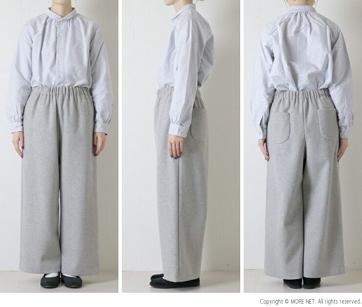 ダナファヌル Dana Faneuil WOOLLET SOFT ワイドイージーパンツ D-7125406 日本製 ストレート ウールライク ロング レディース 裾直し対象外 25%OFF] ダナファヌル Dana Faneuil WOOLLET SOFT ワイドイージー