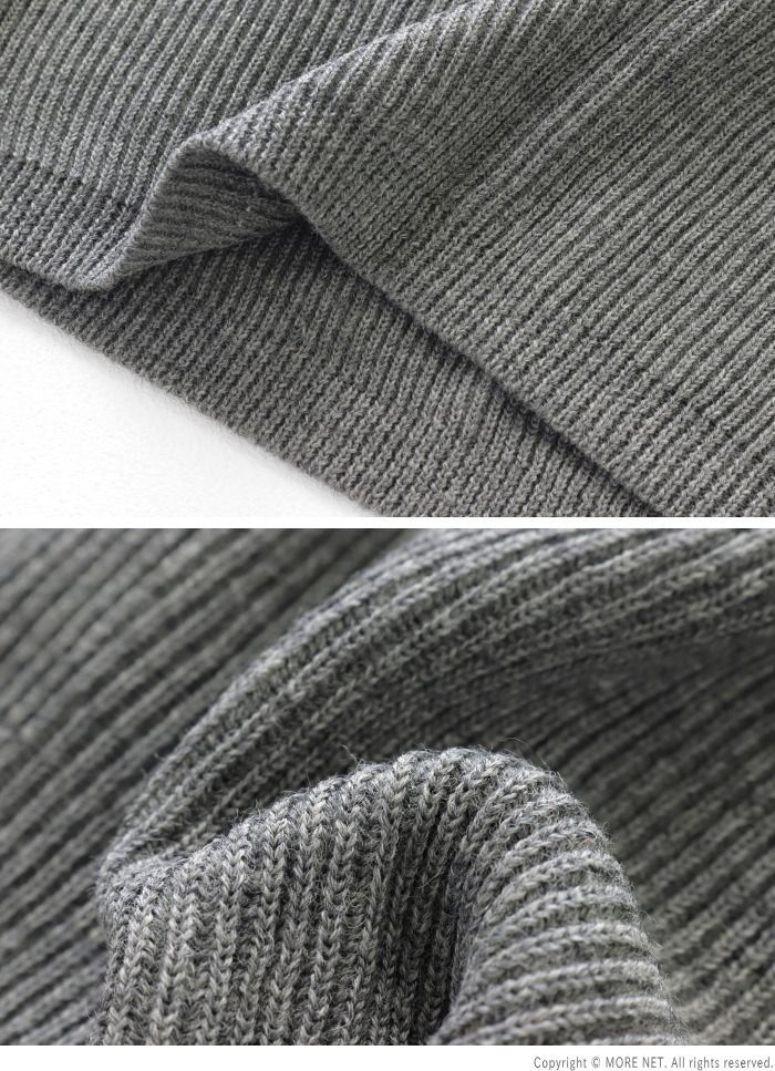 20%OFF] ヴァンソンエミレイユ Vincent et Mireille リブクルーネック