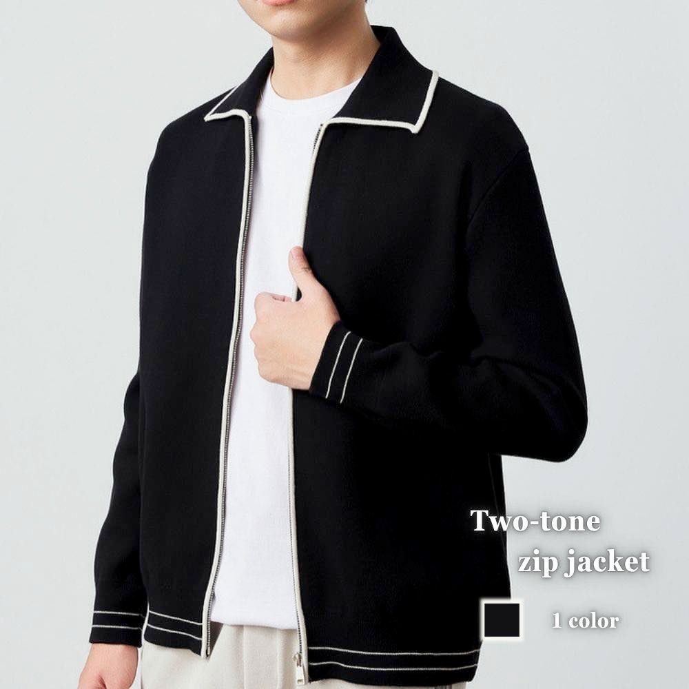 【＼クーポン利用で20%OFF!／】 ステンカラーコート メンズ バイカラージップジャケット トレンチコート 50代 ロングコート 厚手 スタンド