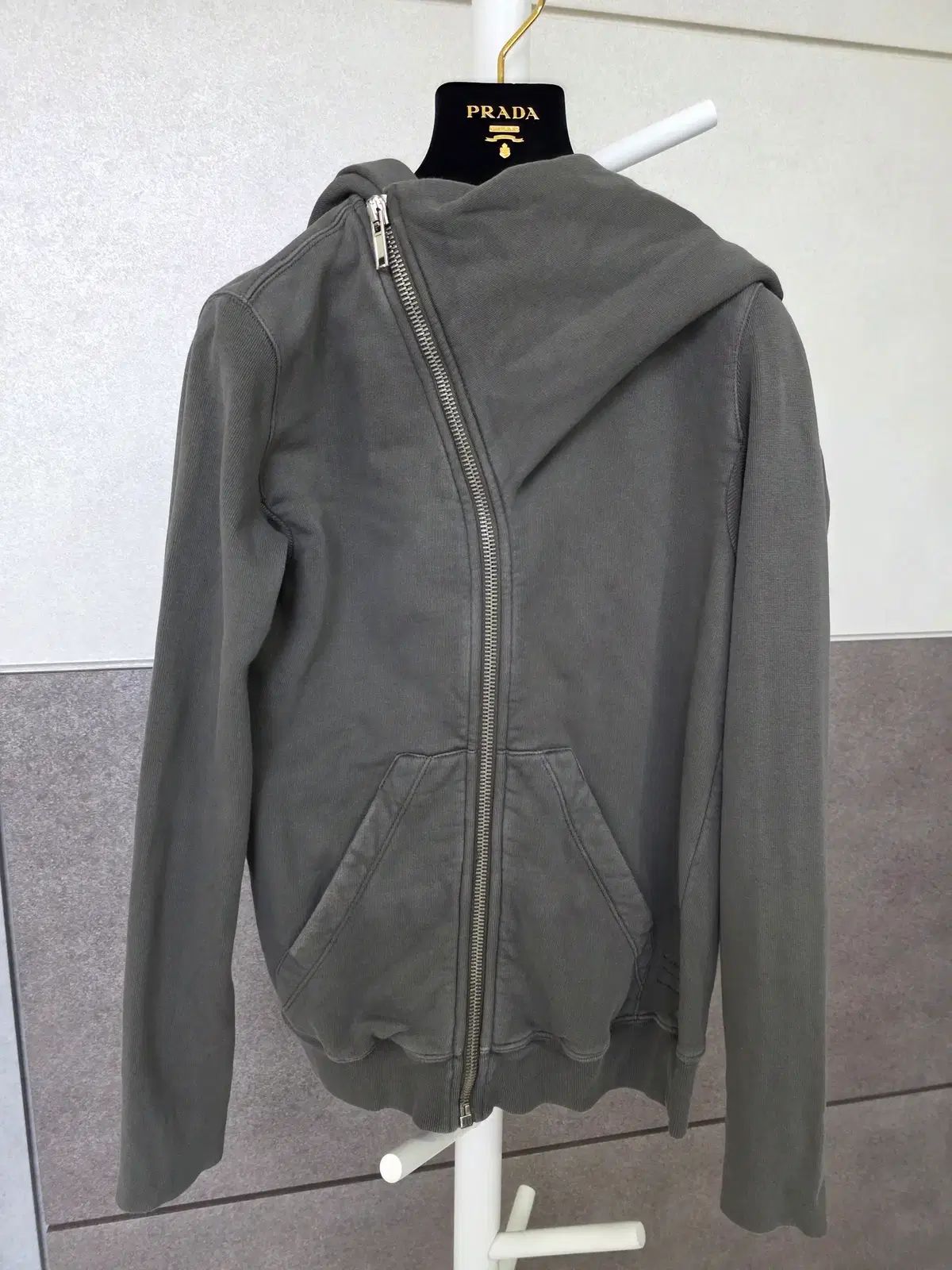 イタリア製 RICK OWENS DRKSHDW マウンテン アシメントリー ジップ