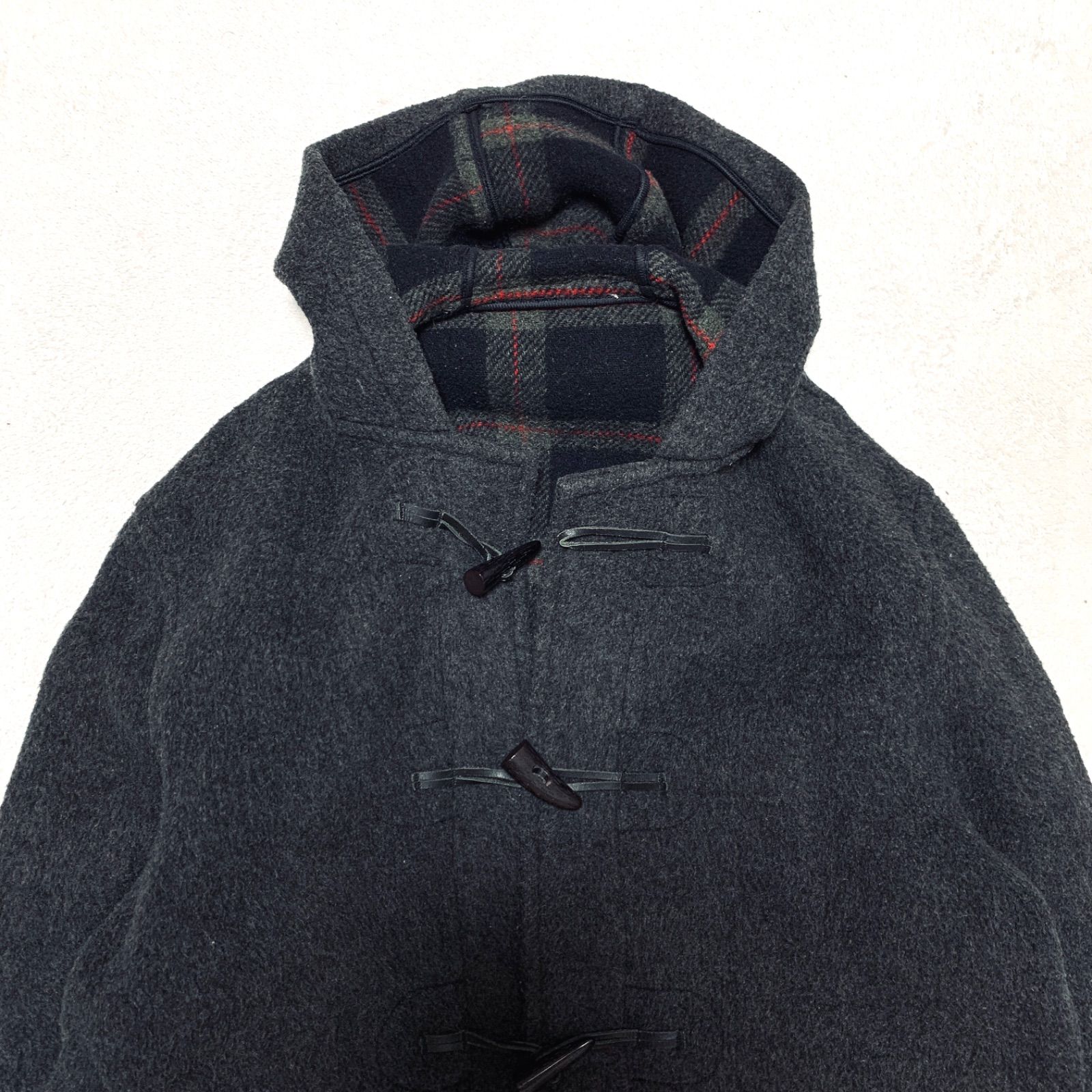 専用です新品同様　モンゴメリー tibbet ダッフルコート 英国製XL グレー Montgomery by Tibbett 英国製 イングランド製 ダッフルコート ウール