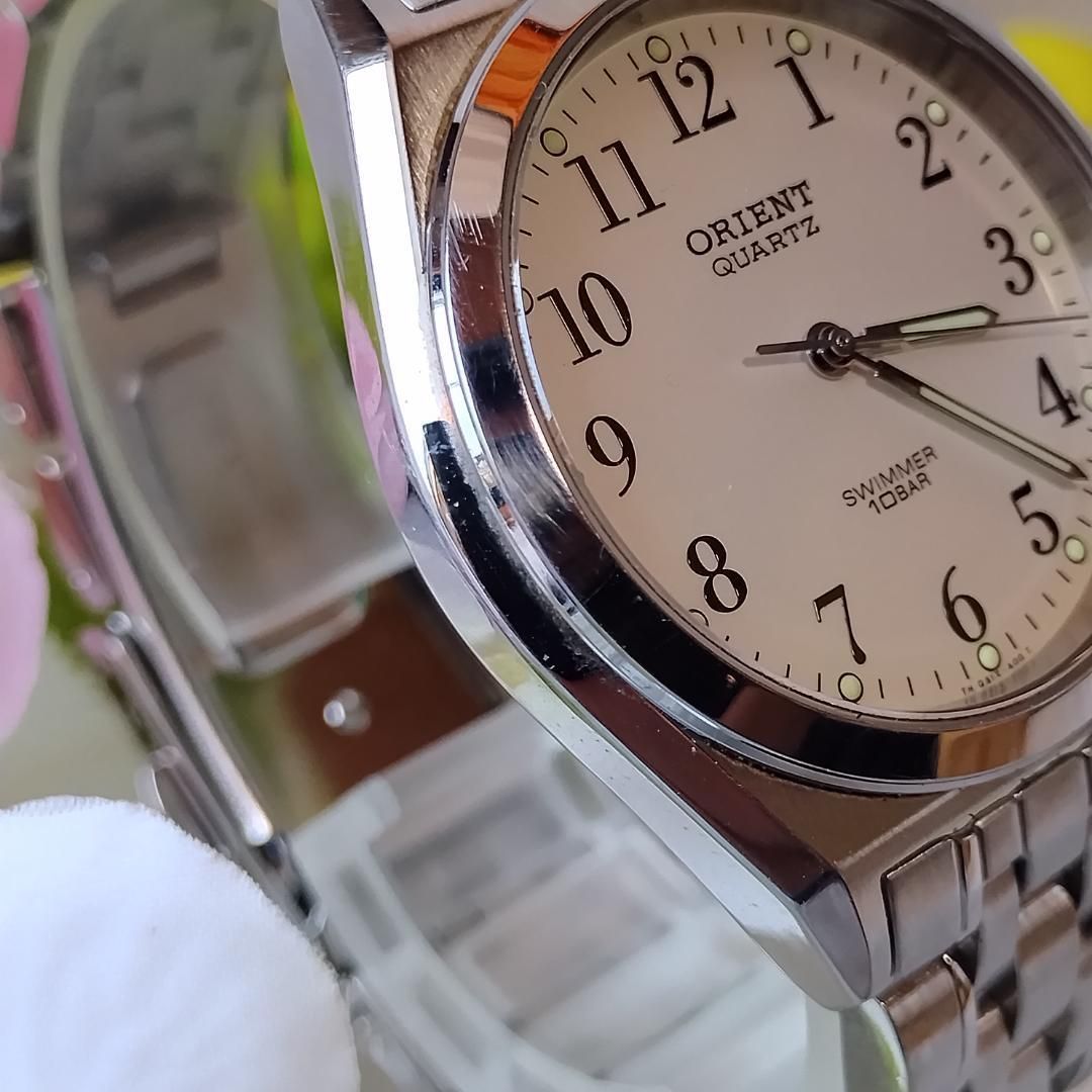 電池新品】オリエント スイマー クォーツ 腕時計 QB1X-C0 メンズ
