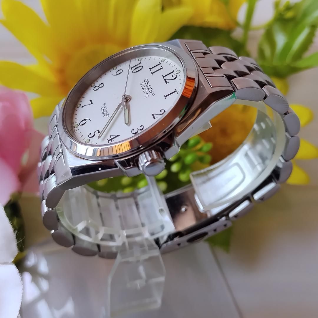 オリエント　スイマー 電池新品】オリエント スイマー クォーツ 腕時計 QB1X-C0 メンズ