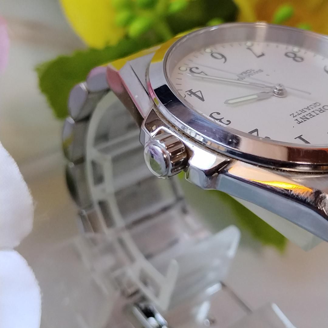 電池新品】オリエント スイマー クォーツ 腕時計 QB1X-C0 メンズ