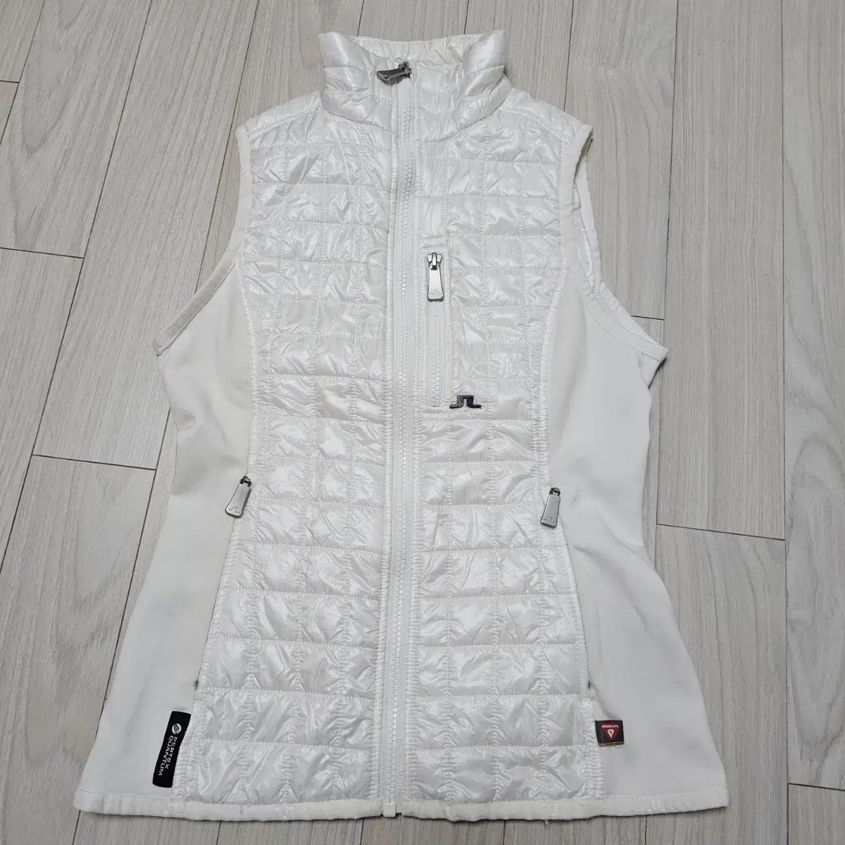 J.リンドバーグ 白 キルティング ダウンベスト - メルカリ