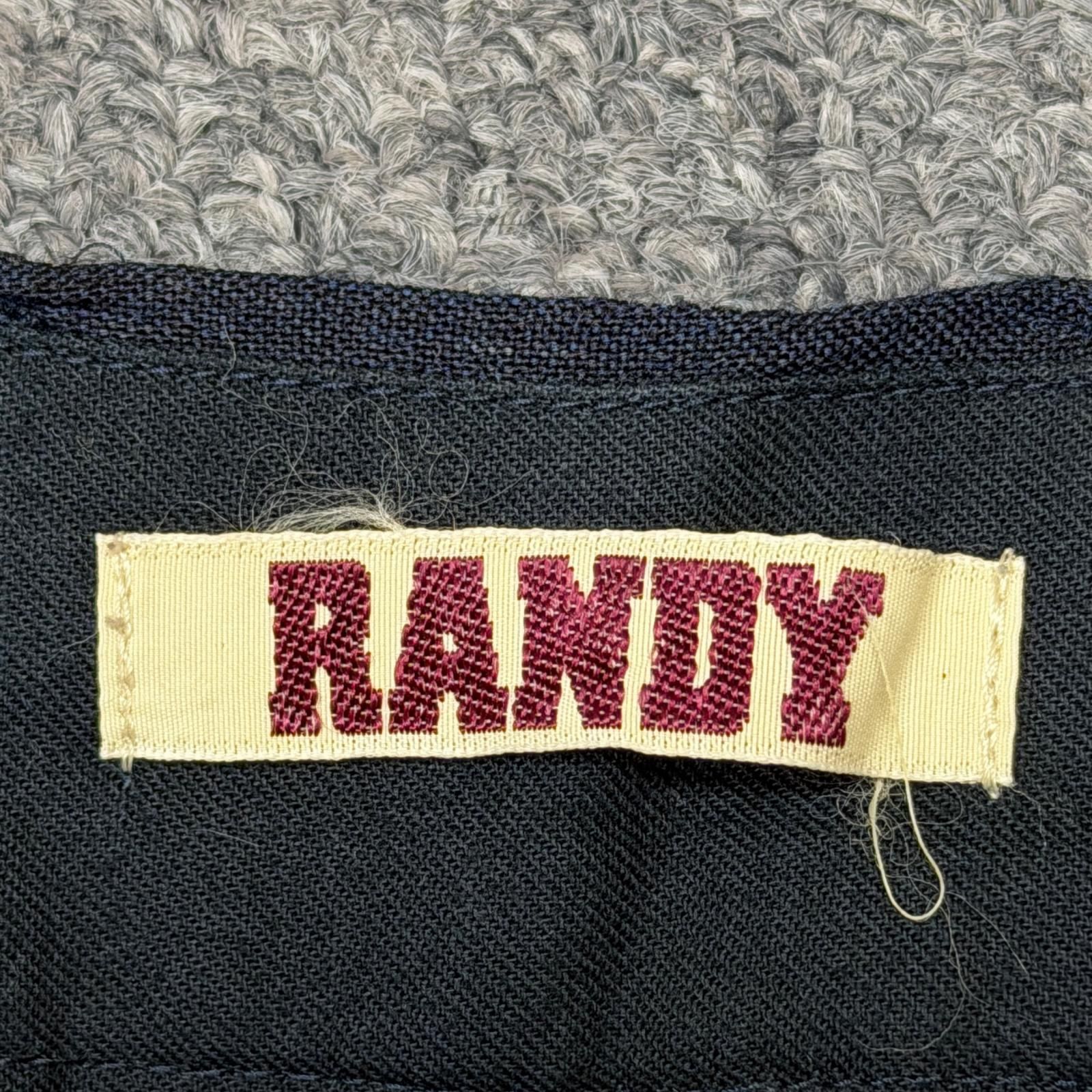 RANDY 23SS SHOPPING CART ACCORDION PANTS アコーディオンパンツ