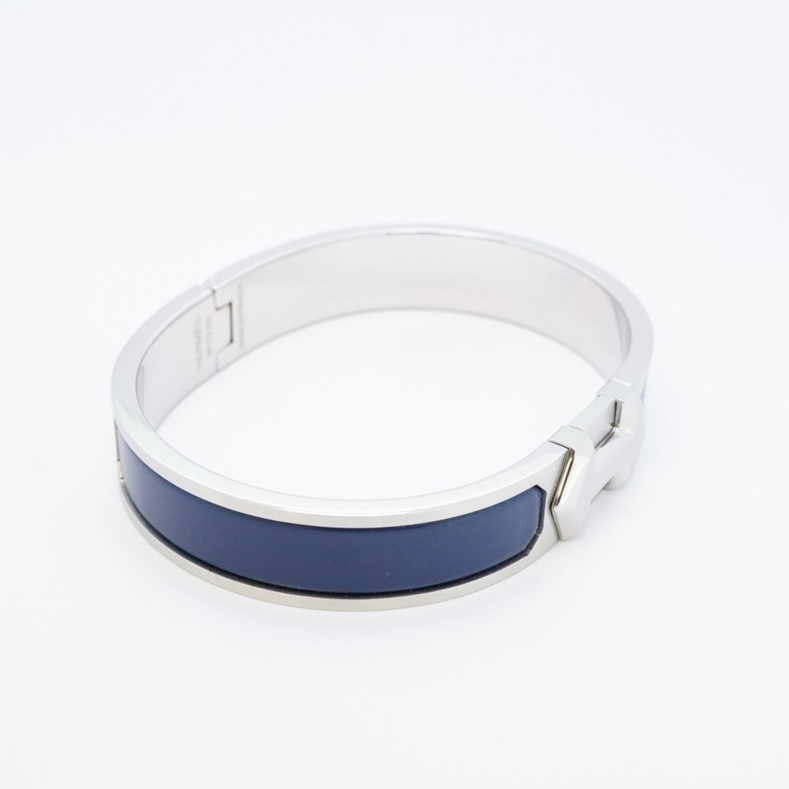 エルメス(Hermes) エルメス バングル スーパーH メタル シルバー