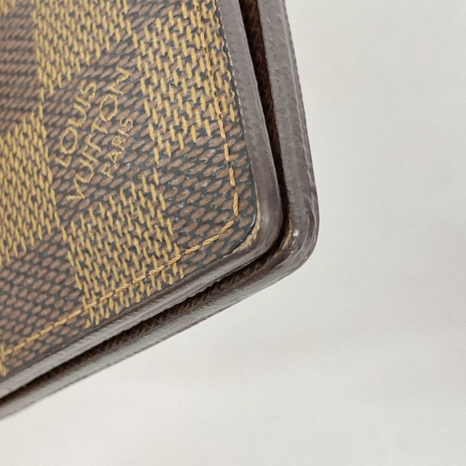 廃盤 ルイヴィトン LouisVuitton ダミエ名刺入れ N61721 美品 ルイ・ヴィトン(Louis Vuitton) ルイ・ヴィトン 名刺入れ・カード