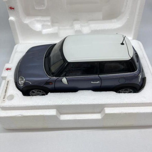 中古】京商 K08741BL 1/18 ミニ クーパー(R56) クールブルー 開封品[97
