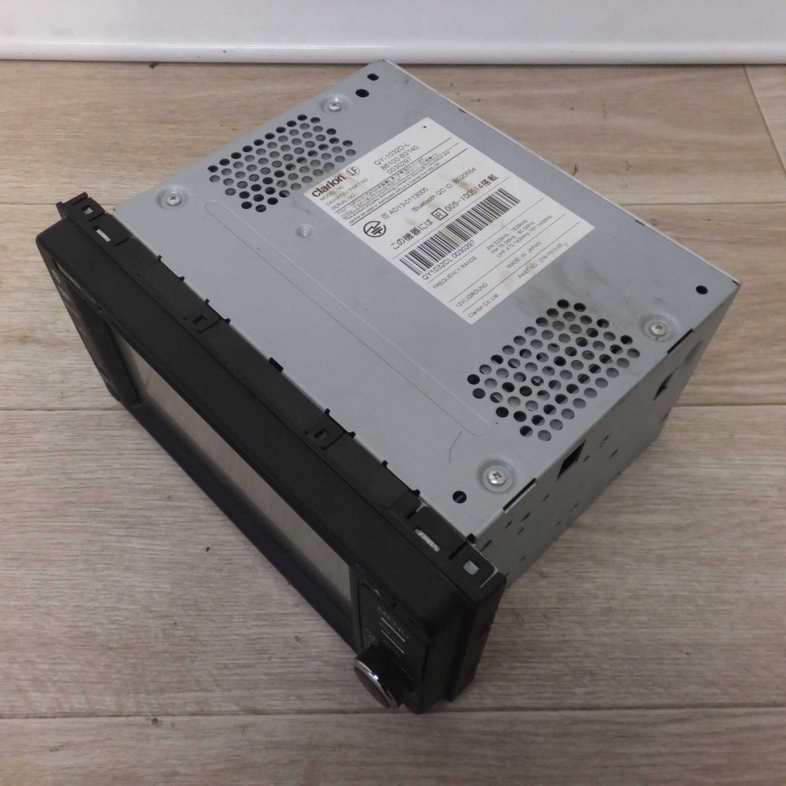 ダイハツ純正 Clarion クラリオン メモリーナビ 86100-B2100 豊富な