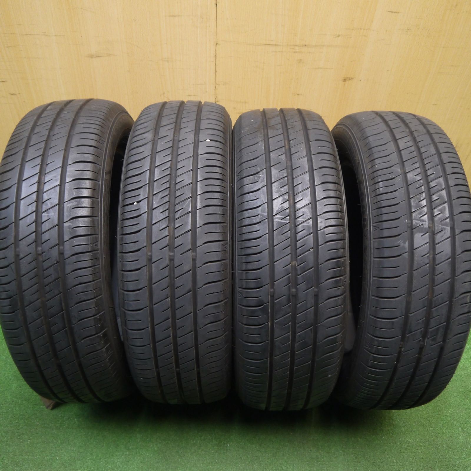 バリ溝！23年！9.5分185/60R15 グッドイヤー EfficientGrip ECO EG02 