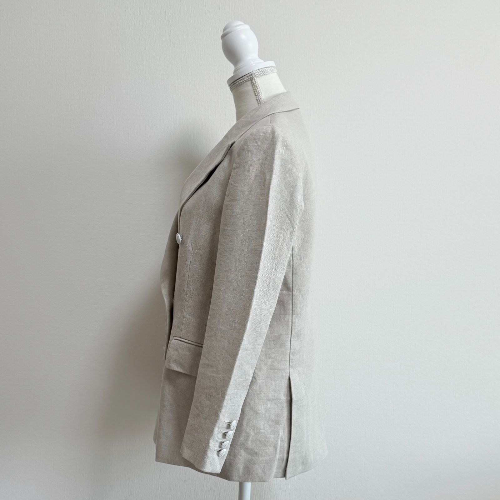 UNITED ARROWS ユナイテッドアローズ リネン ブレザー ジャケット