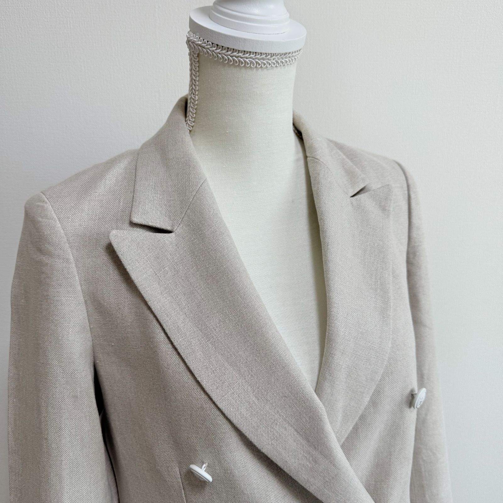 UNITED ARROWS ユナイテッドアローズ リネン ブレザー ジャケット